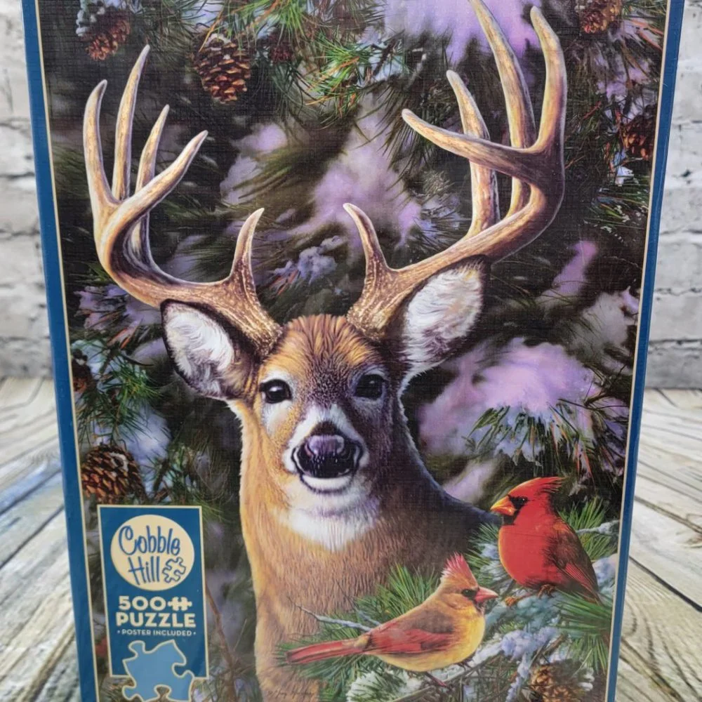 Cobble Hill winter deer