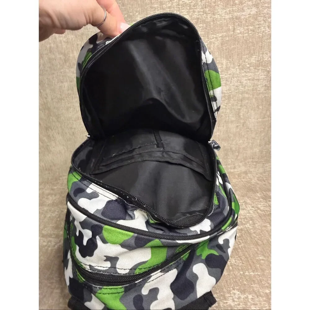 Wildkin Kids' Camouflage Two Compartment Lined Backpack Multicolor
