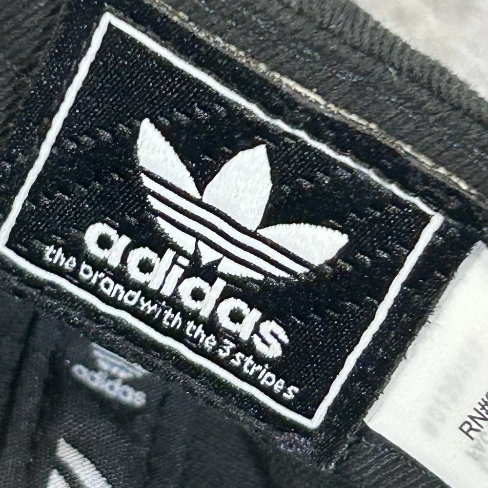 Adidas Originals Trefoil Logo Black Dad Hat Cap Adjustable Strapback OSFW