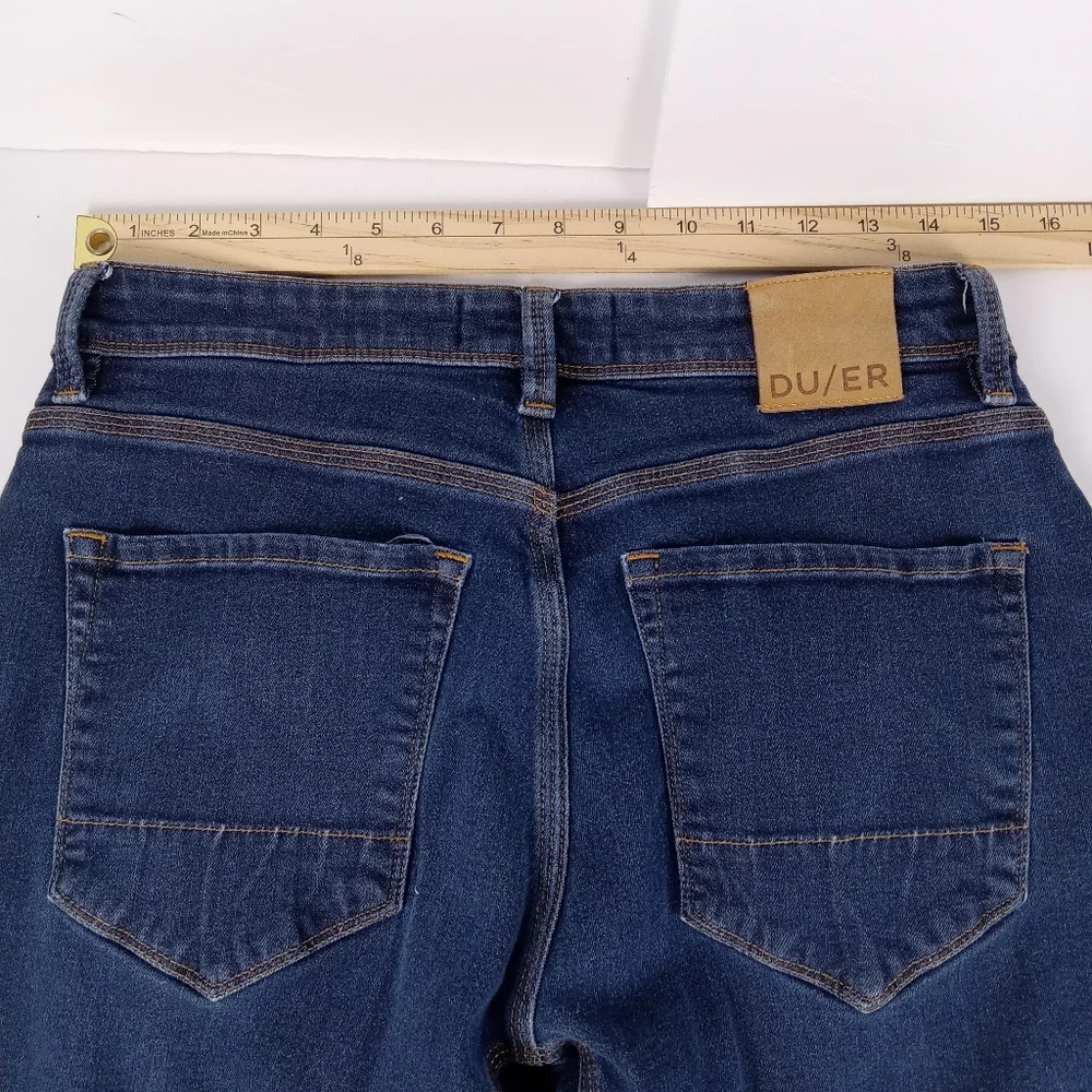 DUER L2X Performance Denim Relaxed Fit Jeans Men's 31x30 Blue Stretch Gorpcore