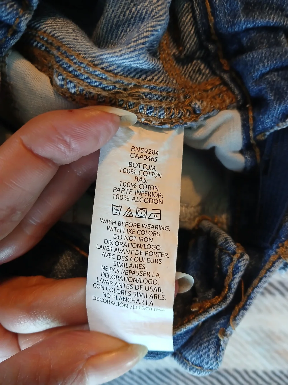 The Childrens Place classic denim