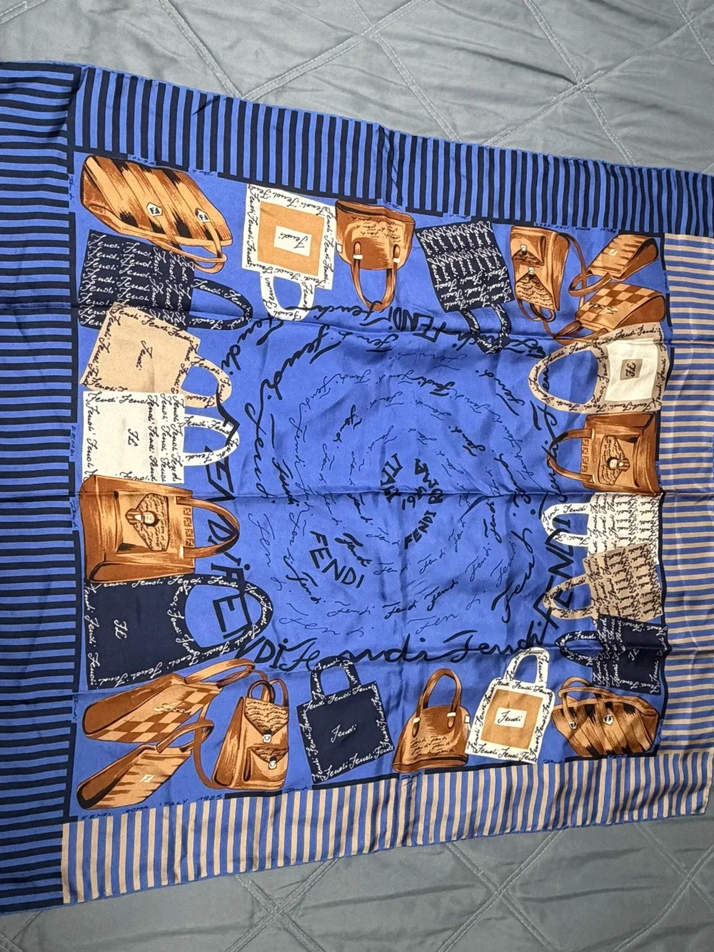 Fendi elegant blue