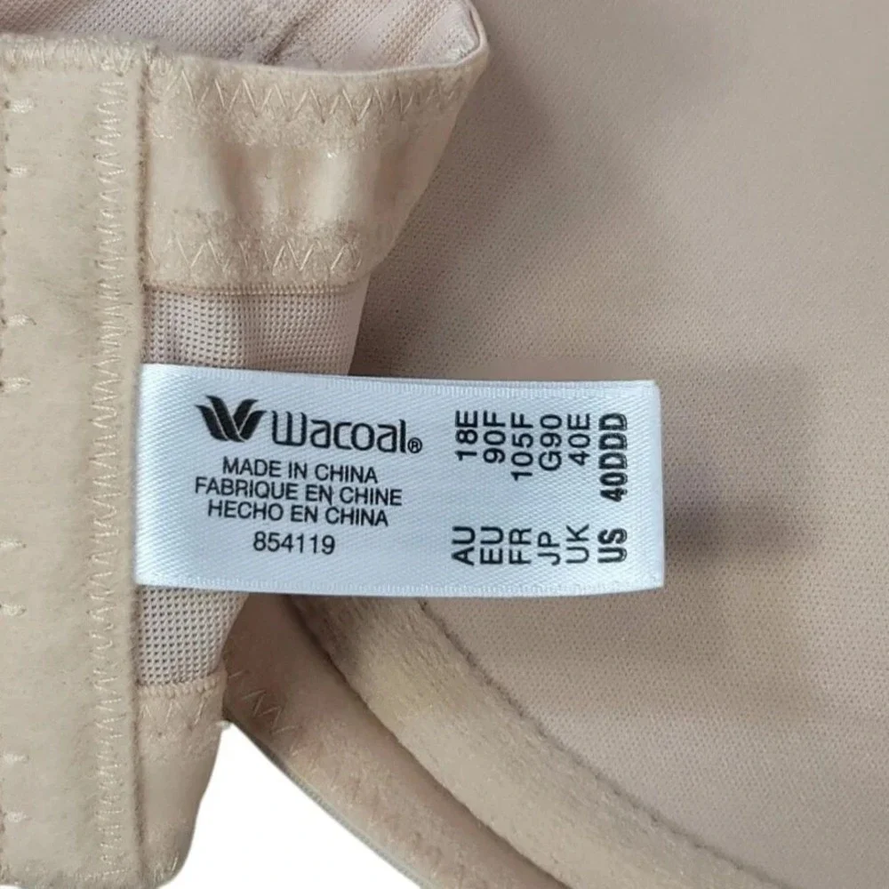Wacoal straps excellent 40ddd