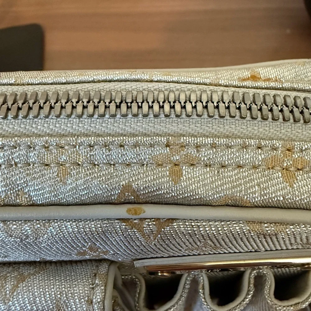 Louis Vuitton Monogram Shine Makenna Chain Shoulder Bag