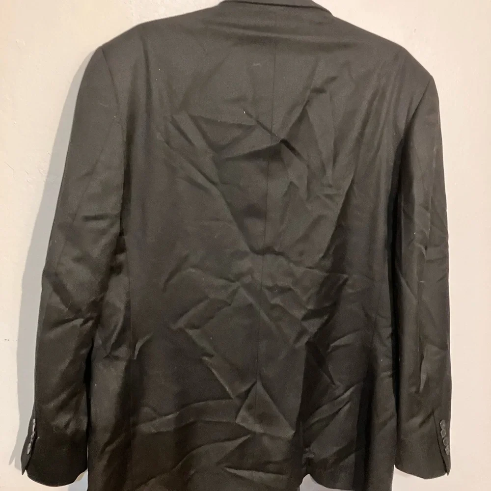 Oscar de la Renta black silk