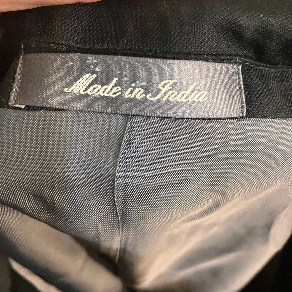 Oscar de la Renta black silk