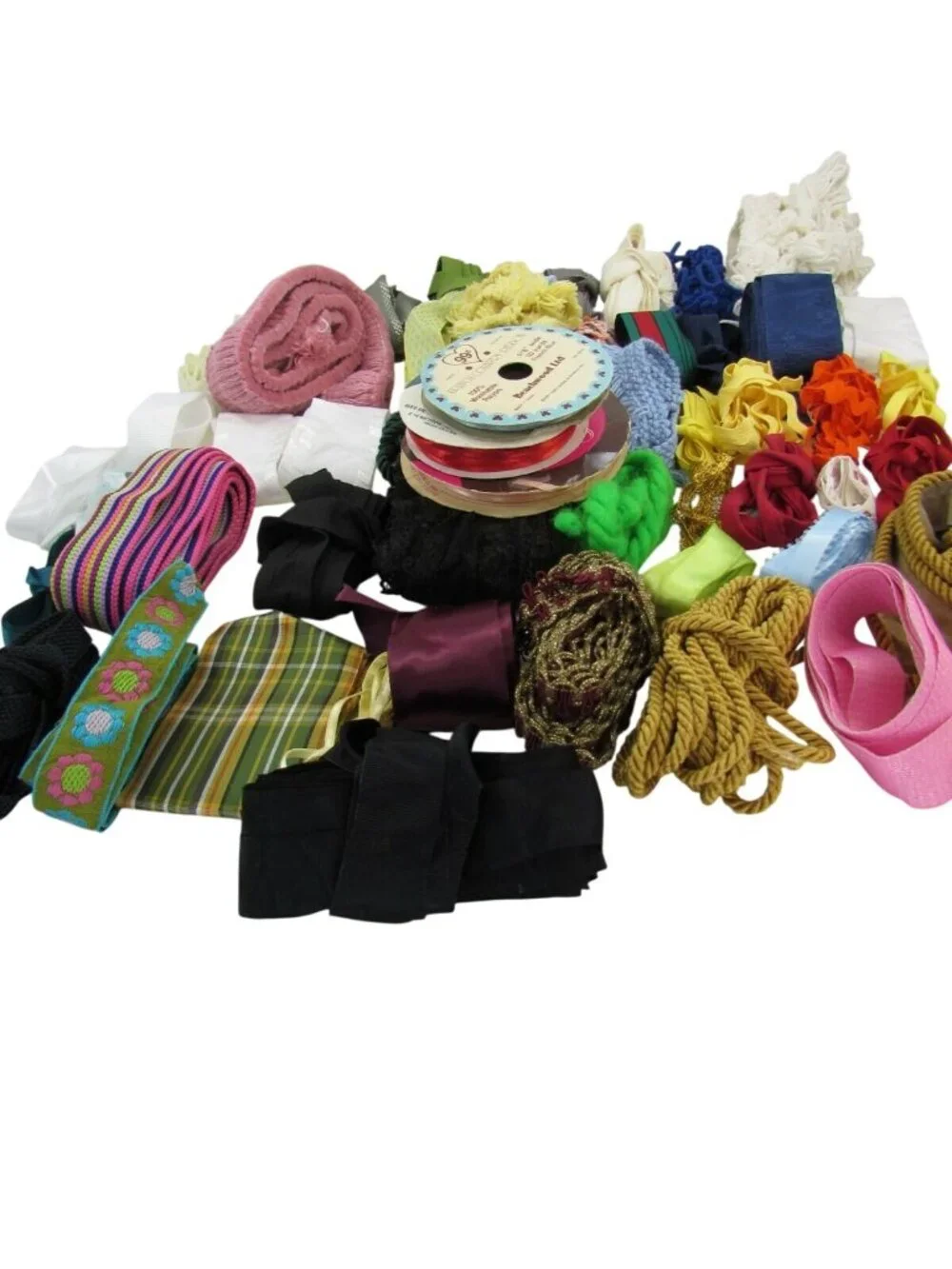 Lot Ribbon Trim Bias Tape Fringe Cord Seam Binding 34466 74 Yards