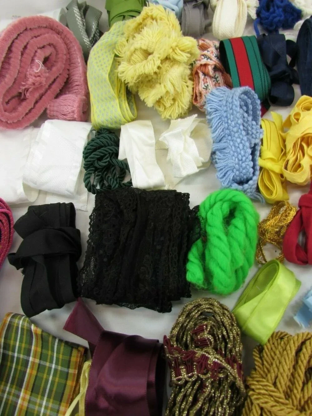 Lot Ribbon Trim Bias Tape Fringe Cord Seam Binding 34466 74 Yards