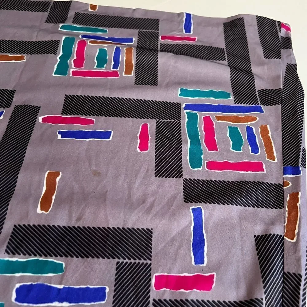 Vintage 1980s geometric