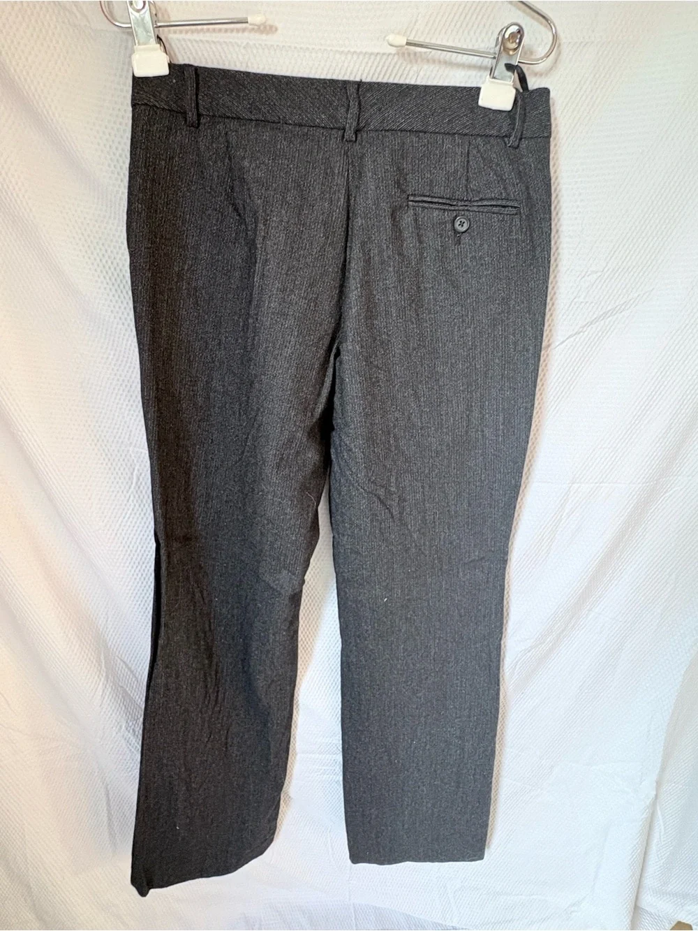 Banana Republic Women's Charcoal Gray Trousers