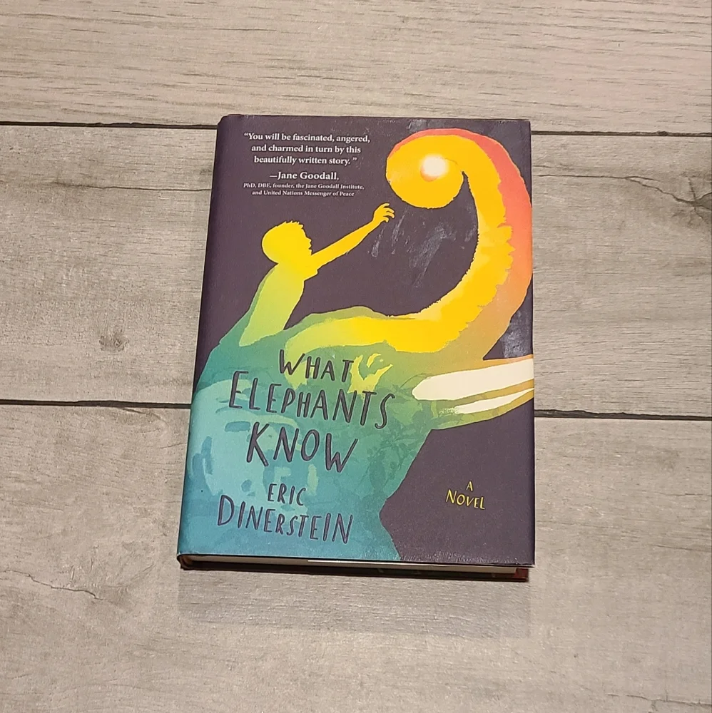 🍋‍🟩Eric Dinerstein What Elephants Know hardcover🎀