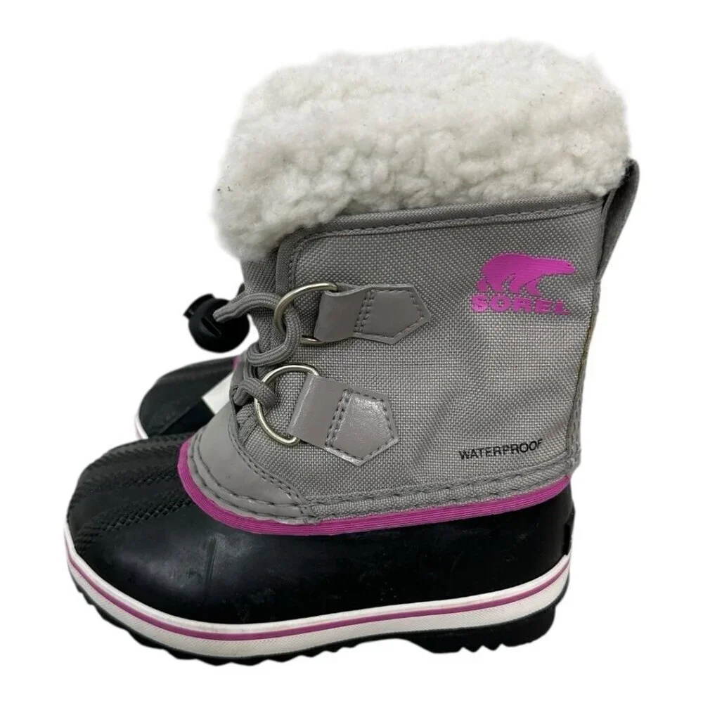 Sorel CHILDREN YOOT PAC NYLON SNOW BOOT Size 8