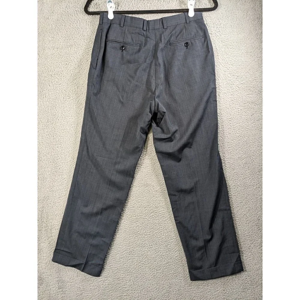 Brooks Brothers Regent Pants 42R/W36 (Actual 32x29.5) BrooksCool Wool Blend