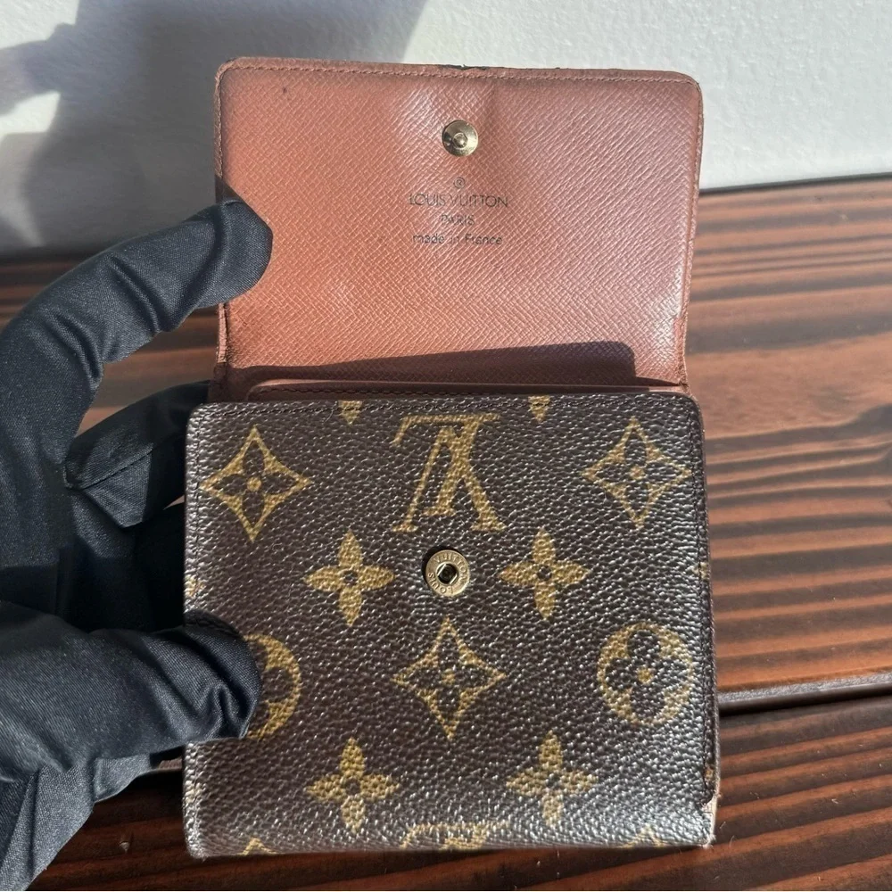Louis Vuitton Elise Wallet Canvas Monogram