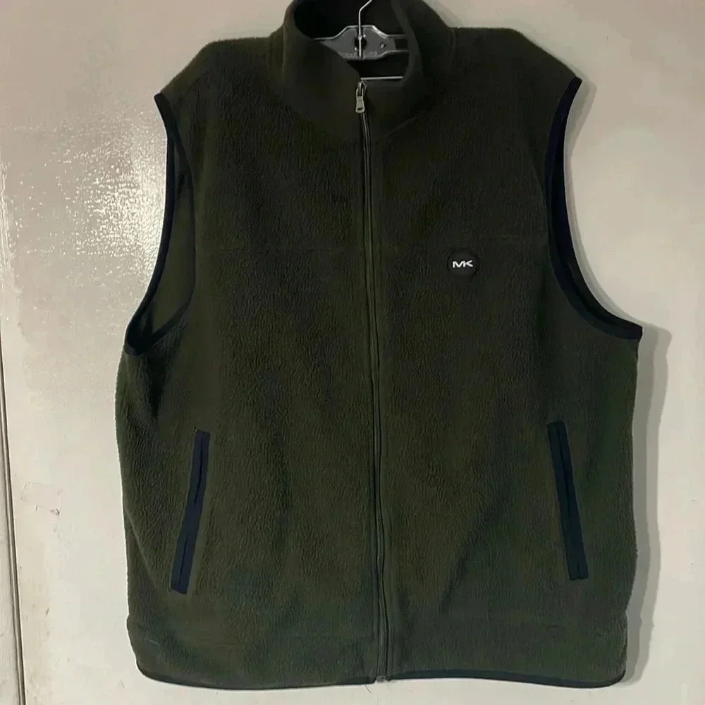 Michael kors full zip vest