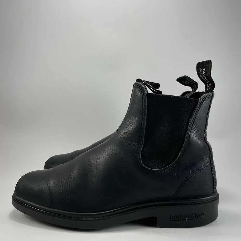 Blundstone 510 Chelsea Boots Mens Size 7 AU/US 8 Leather Slip On Ankle Black