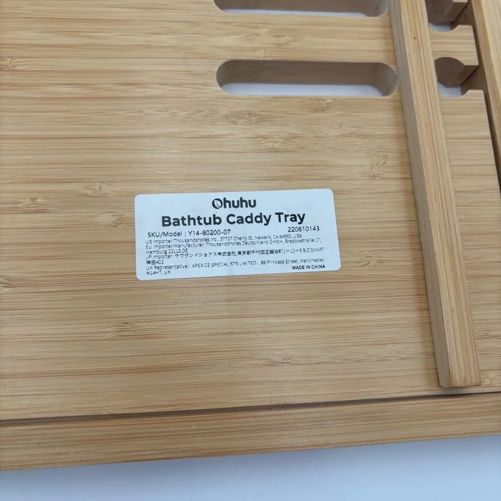 Ohuhu bathtub caddy