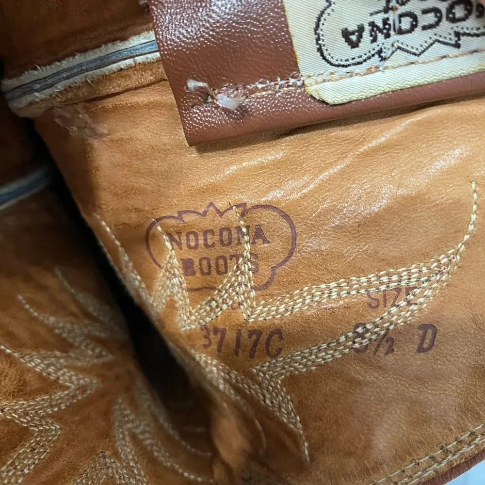 Nocona cowboy leather