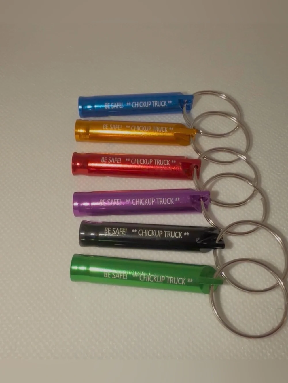 Chickup Truck Safety Whistle keychain 😗🩵🛻🐥🩵
