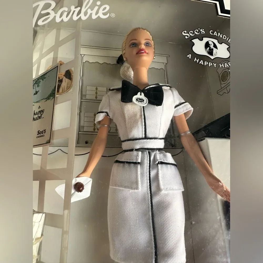 Vintage 1999 Mattel See's Candies Barbie 