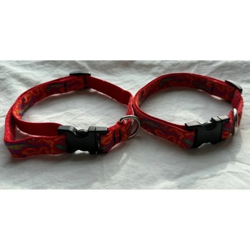 Lupine Pet Dog Collar Ghecko -‎ 3/4 Inch width NWOT