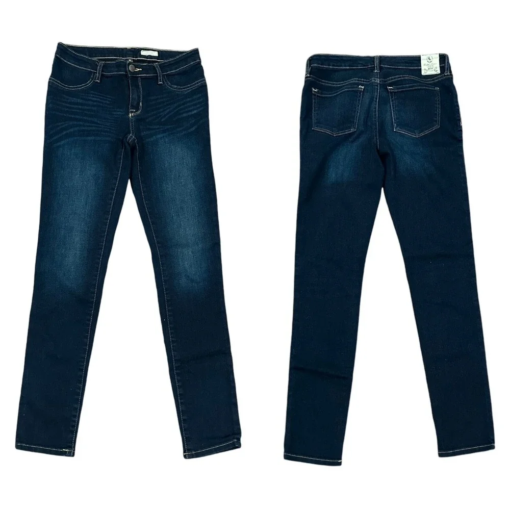 Ralph Lauren Girls Skinny Jeans‎ Dark Wash Stretch Denim Size 16