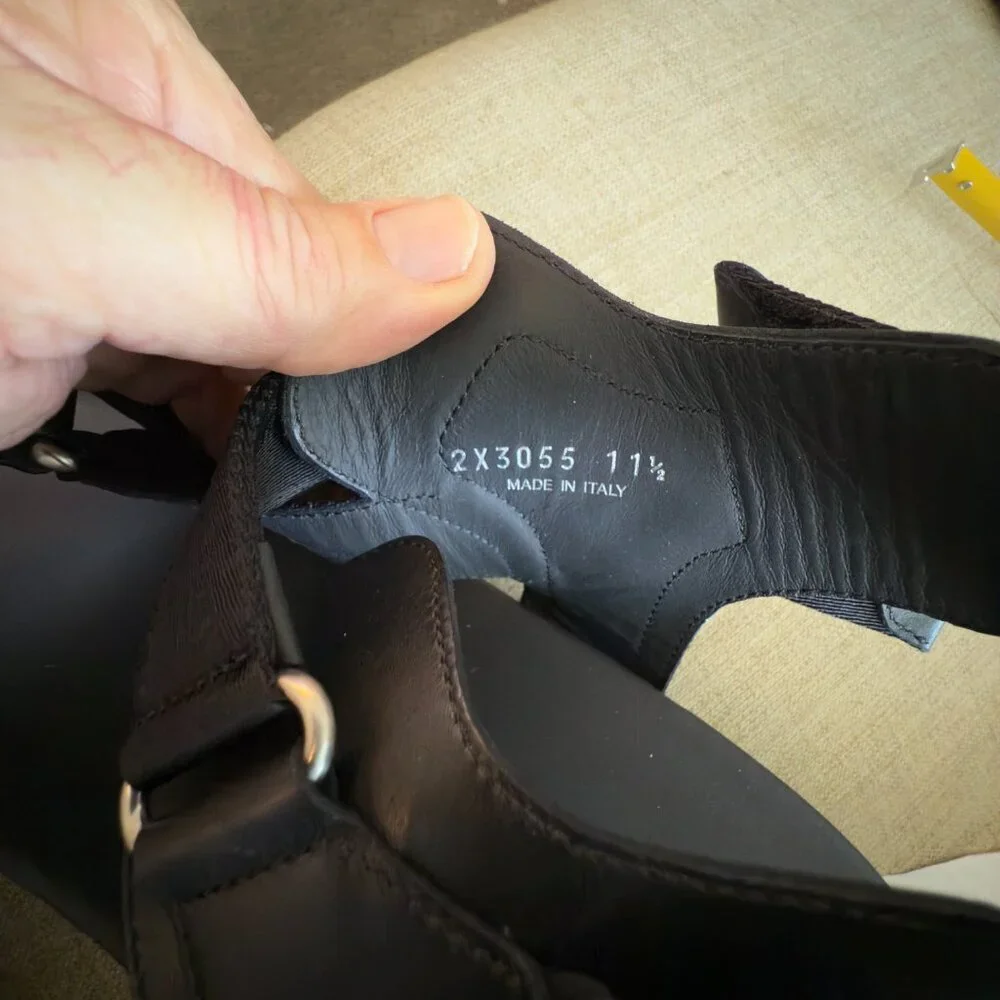 Prada men leather