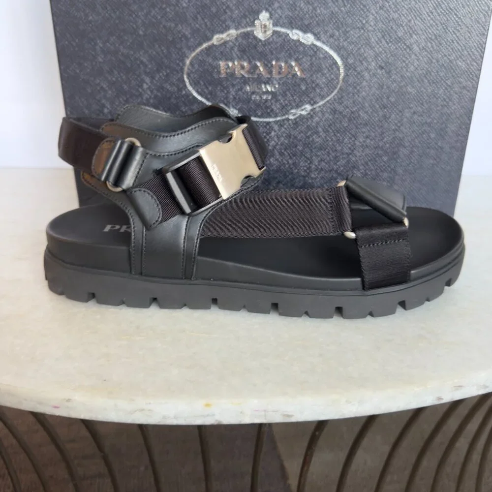 Prada men leather