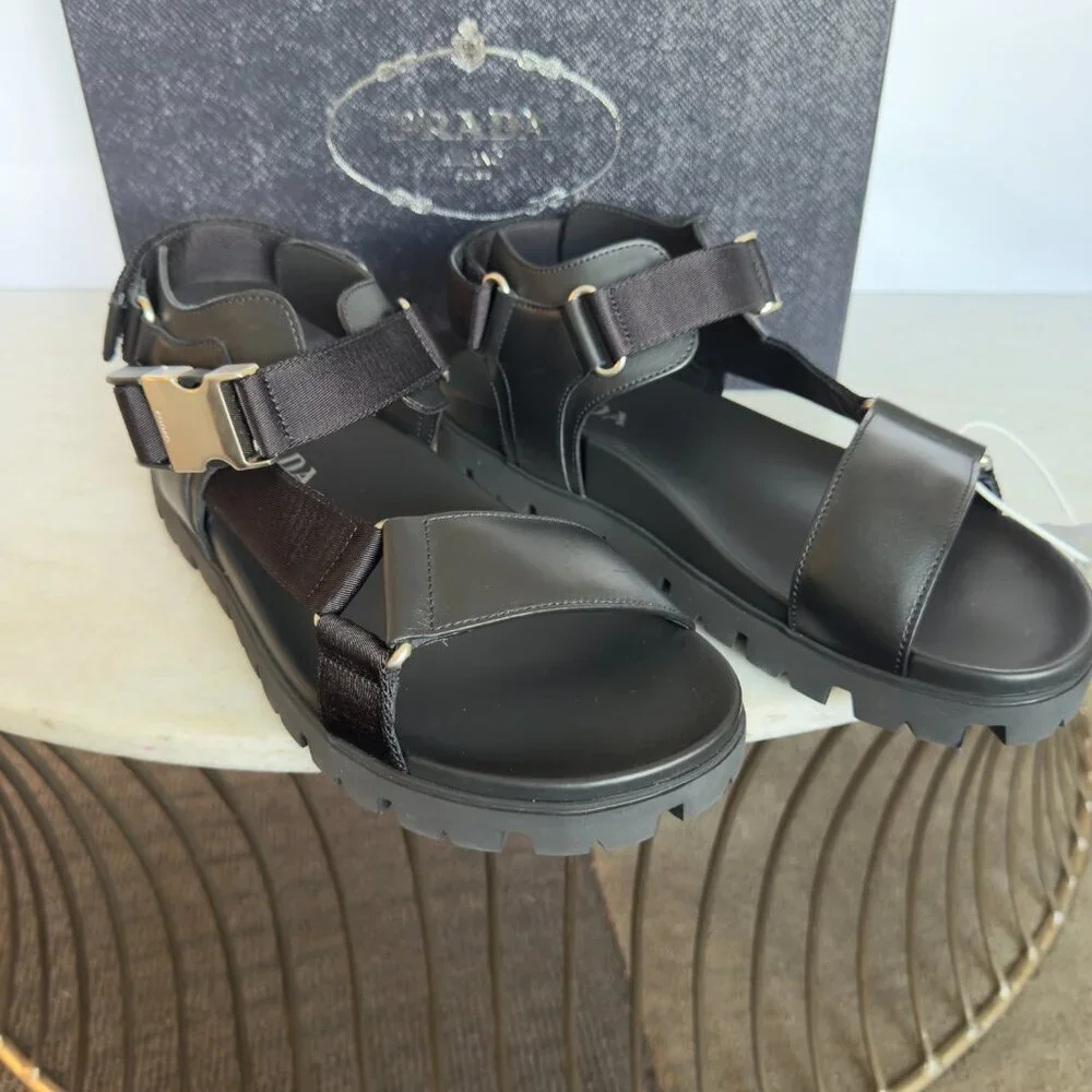 Prada men leather
