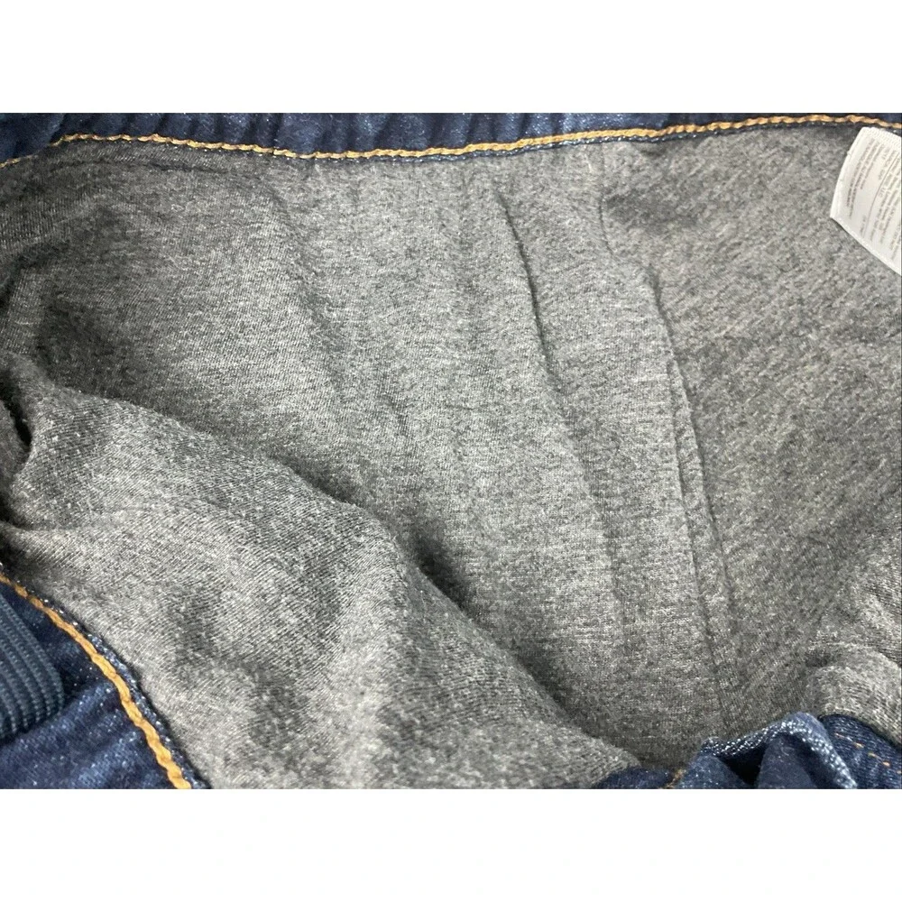 Gap Kids‎ 1969 Girls 12 Denim Jeans Regular Straight Knit Lined Medium Wash