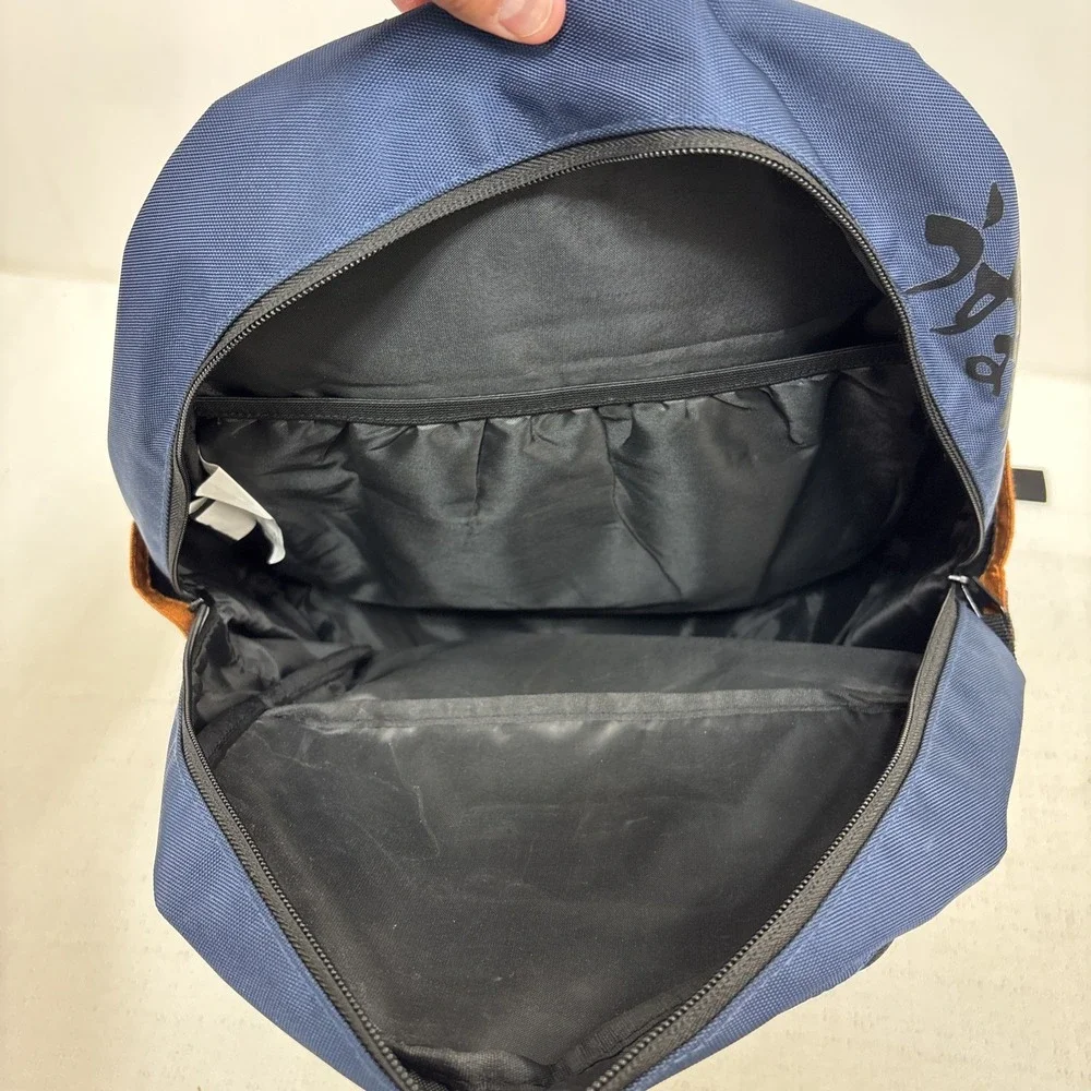 Bioworld‎ Naruto Shippuden Collection Backpack Blue And Orange Bookbag