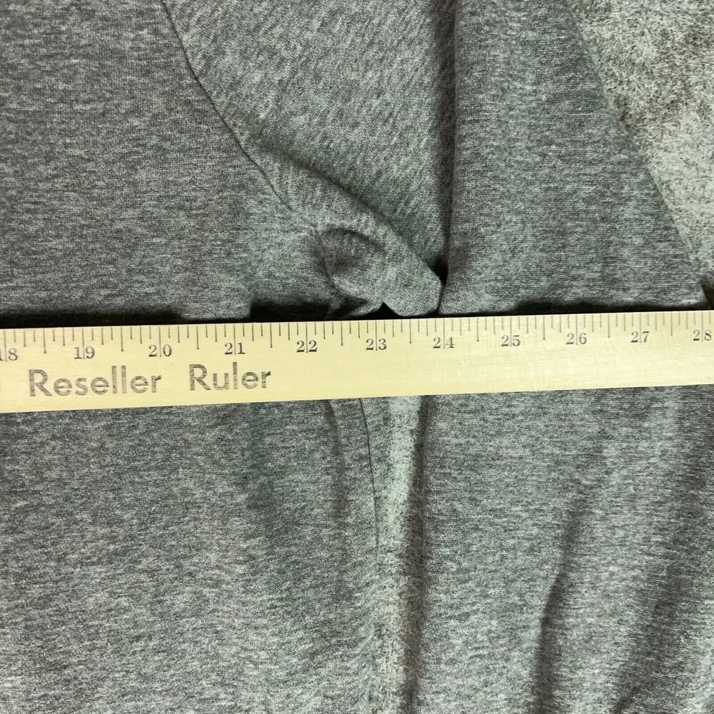 Nike Womens Hoodie 1X Plus Gray White Sweatshirt‎ Sweater Air Lounge Sports Top