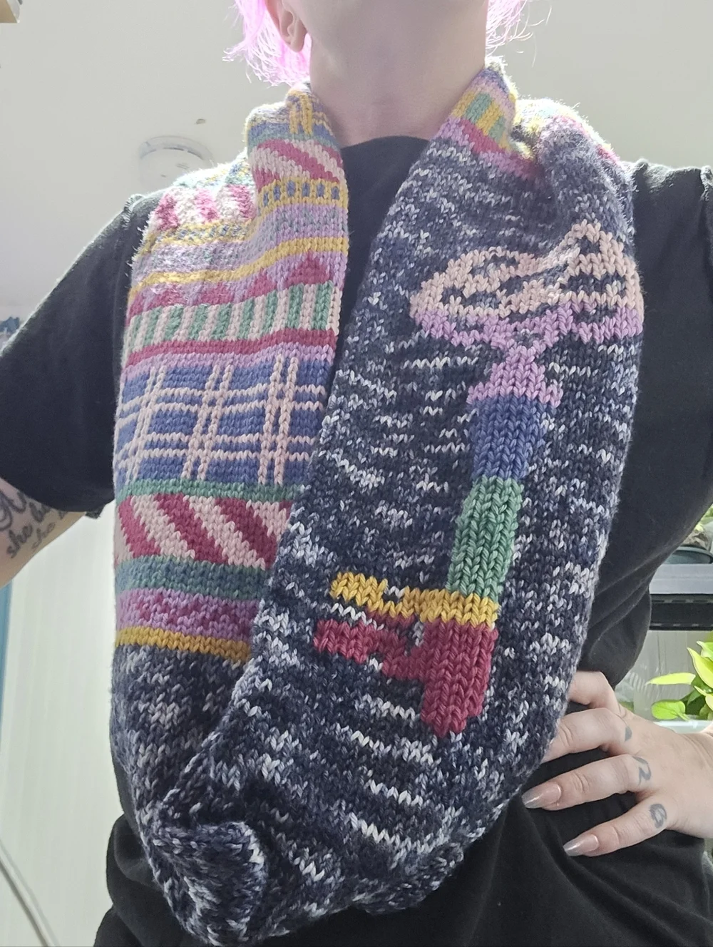 PitterPatterWares hand knit no