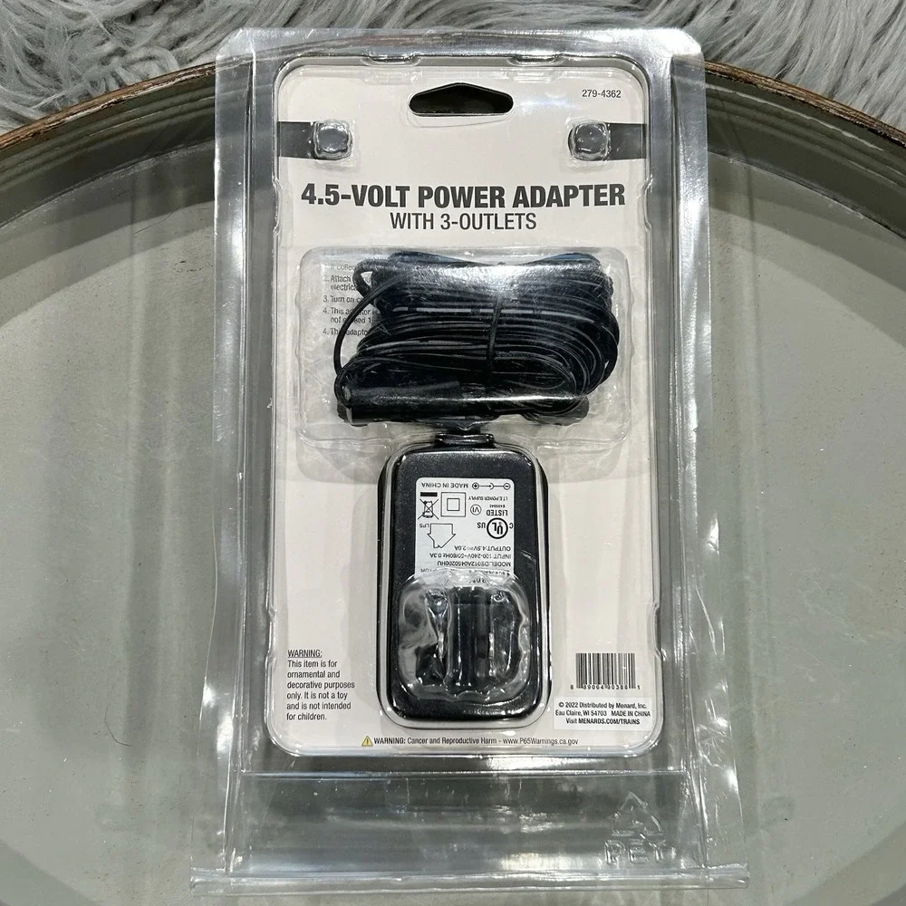 Smart Electrician‎ 4.5- Volt Power Adapter With 3-Outlets, 279-4362