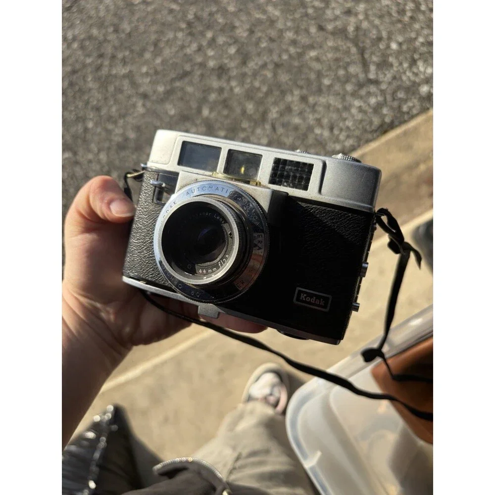 Kodak Automatic 35 1959 Vintage 35mm Film Camera W/ Ektanar 44mm 2.8