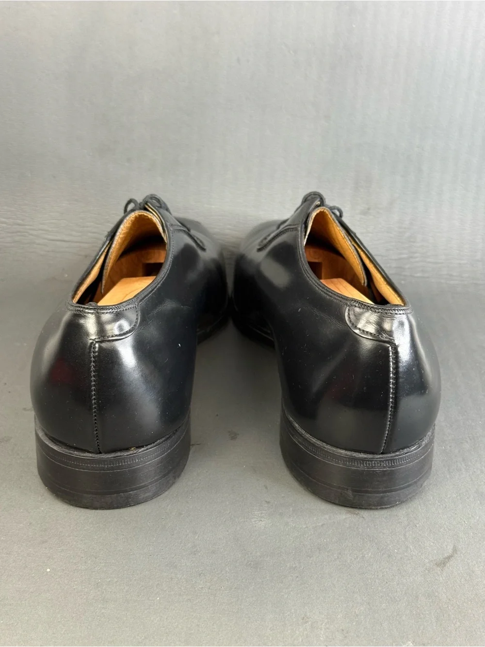 Johnston & Murphy black leather Heritage Oxford shoes men’s size 9.5