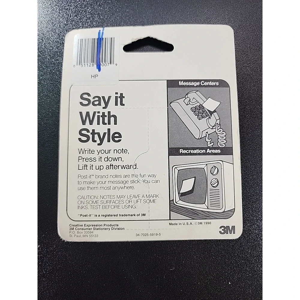 3M vintage post