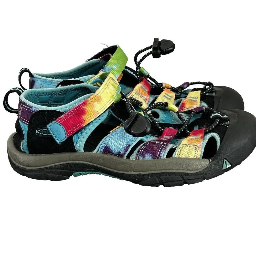 Keen Newport H2 Sandals Size 3?? Tie Dye Fisherman Water Hike