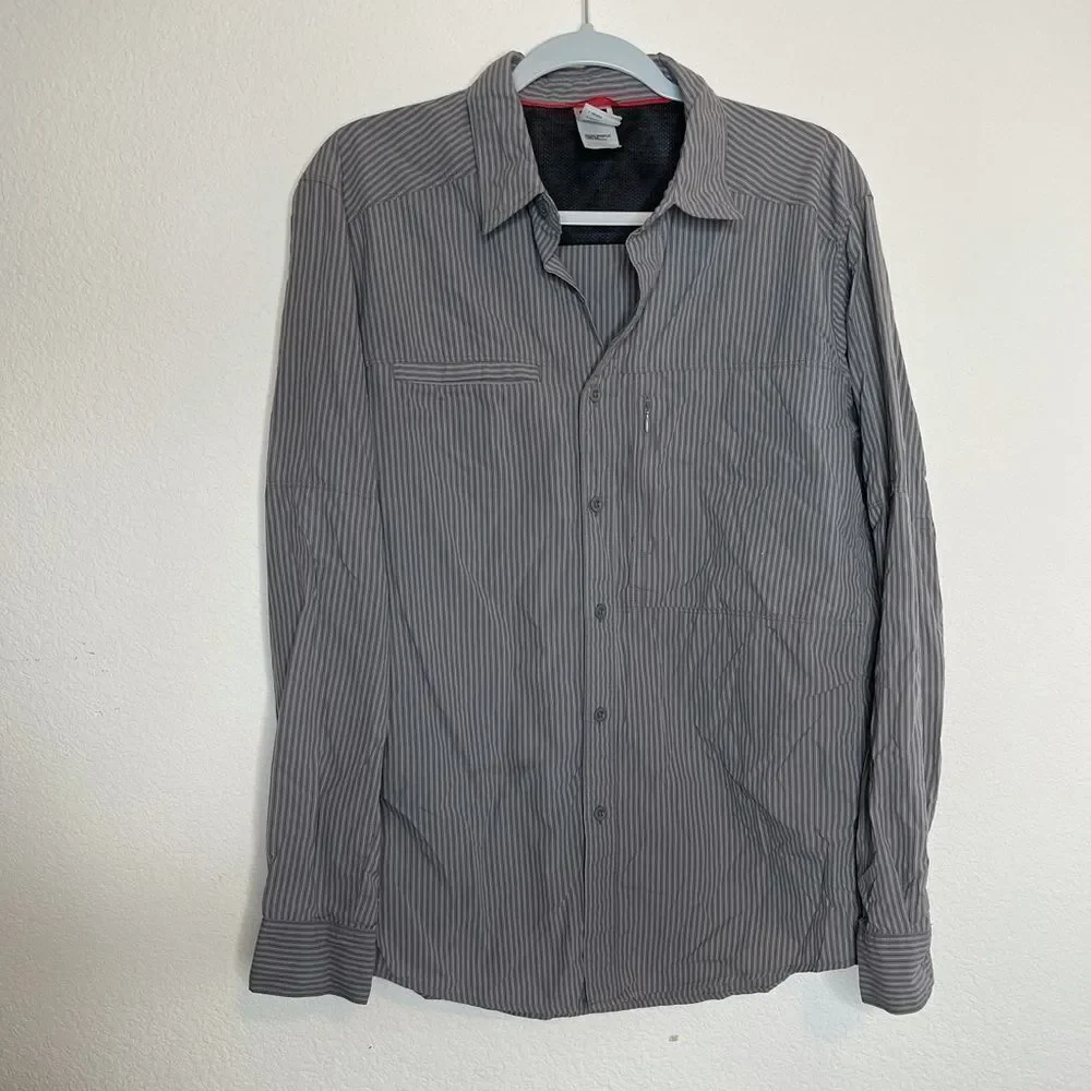 The north face men’s button‎ up shirt