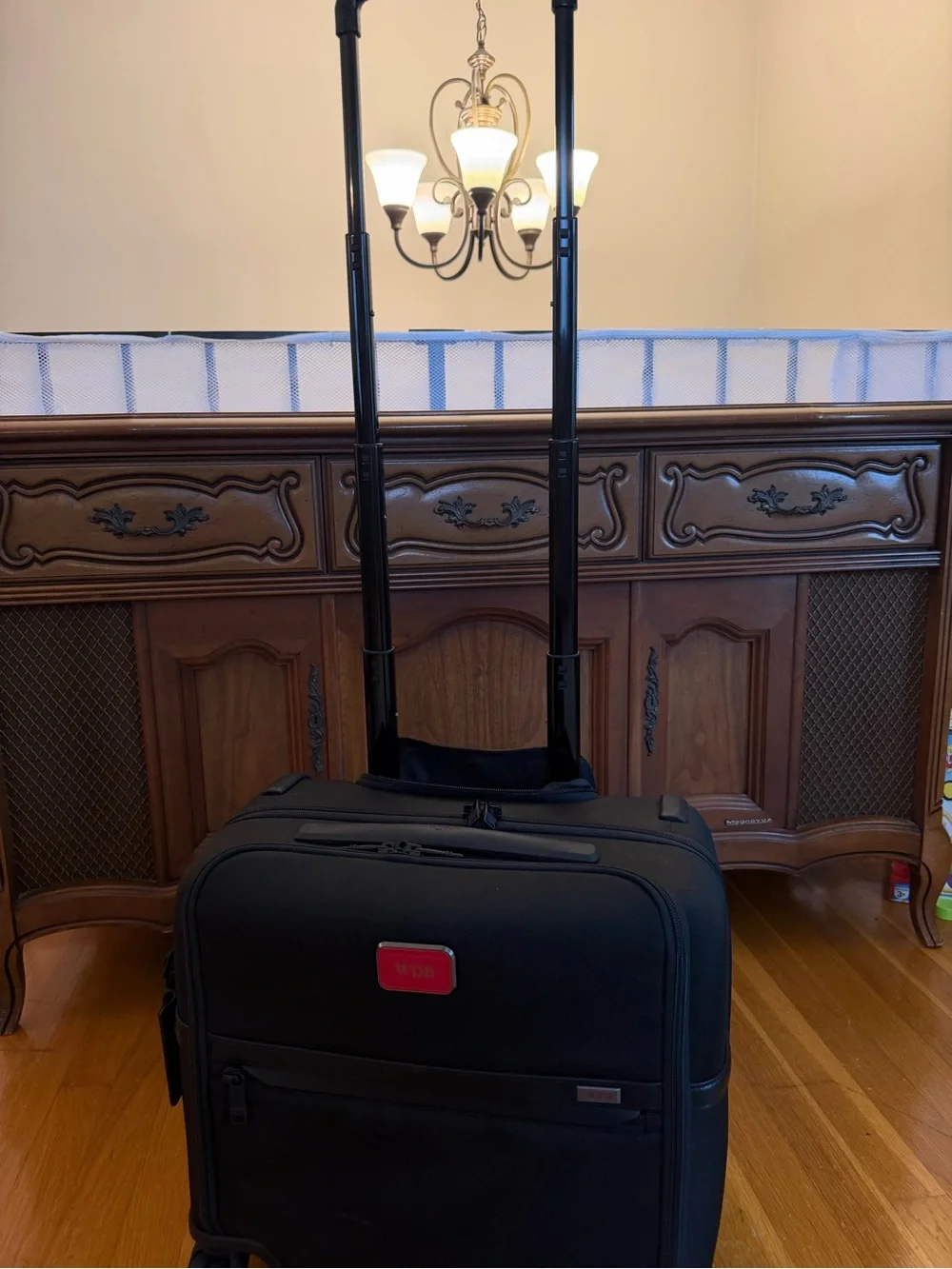 Tumi Alpha Compact 4 Wheeled Brief Black Carry-On