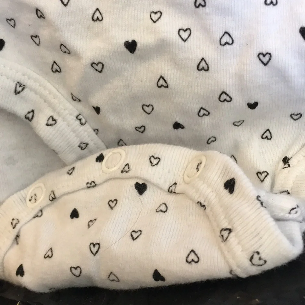 Carters 12 months heart one piece
