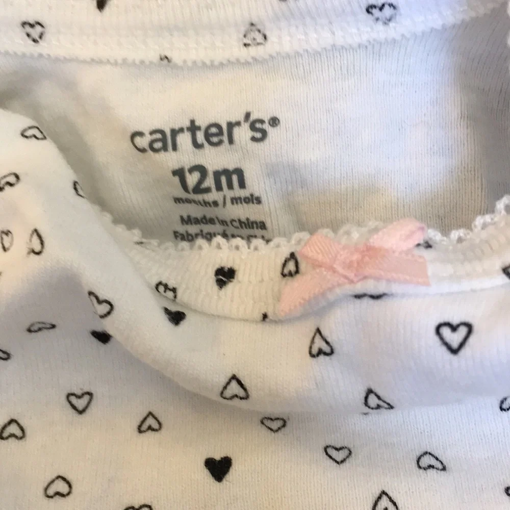 Carters 12 months heart one piece