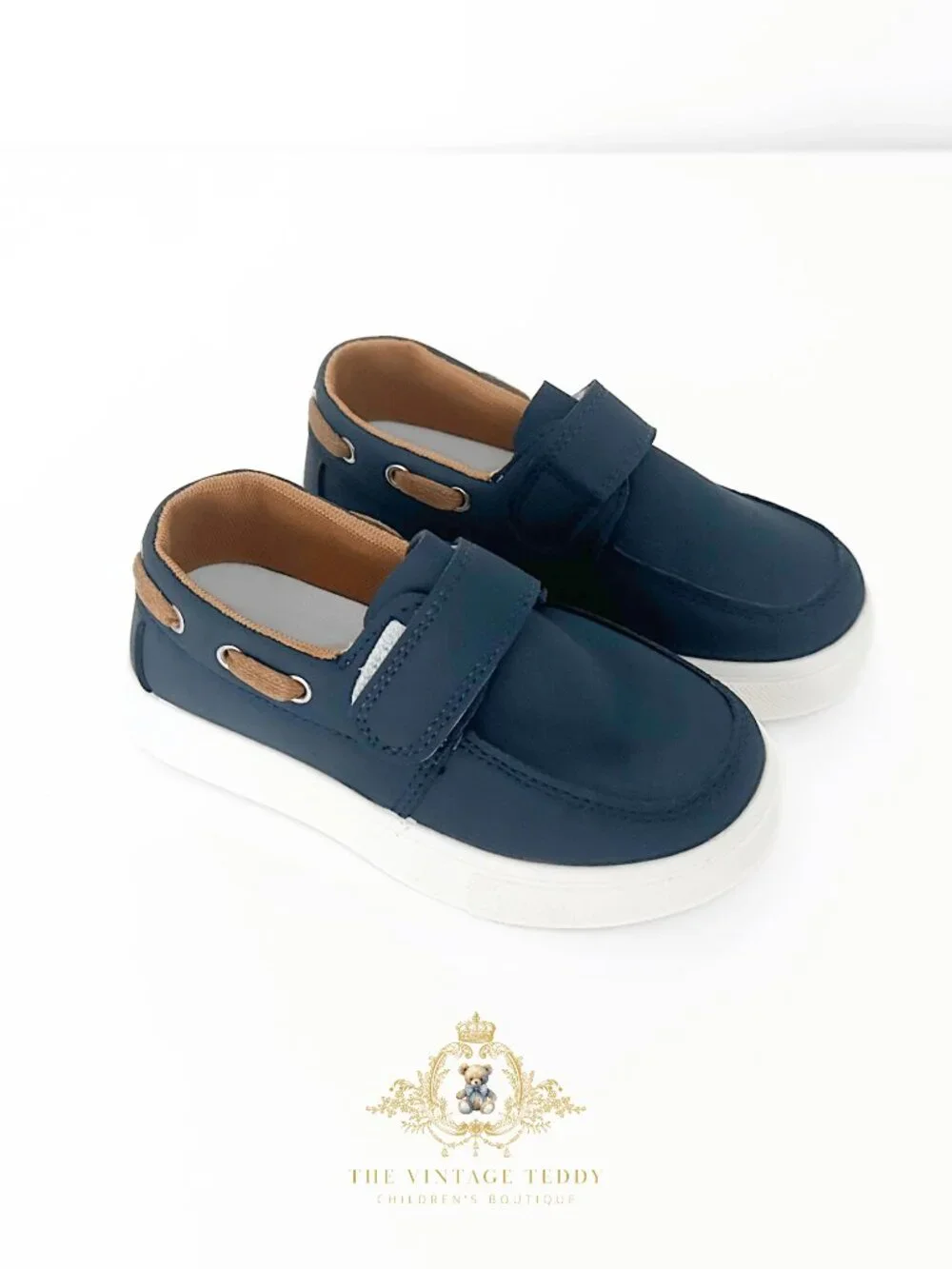 NWT Handsome Boys Classic Loafers Children's Shoes Kids & Toddlers Navy Blue 9