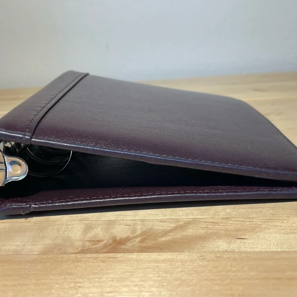 Franklin Quest top grain leather binder