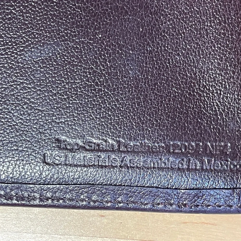 Franklin Quest top grain leather binder
