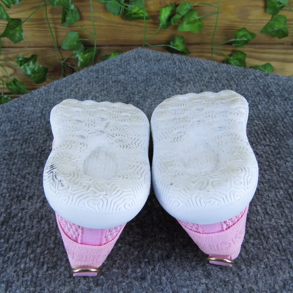 BM City Baby Sneakers Pink‎ Size 16 Mesh Hook & Loop Soft Sole