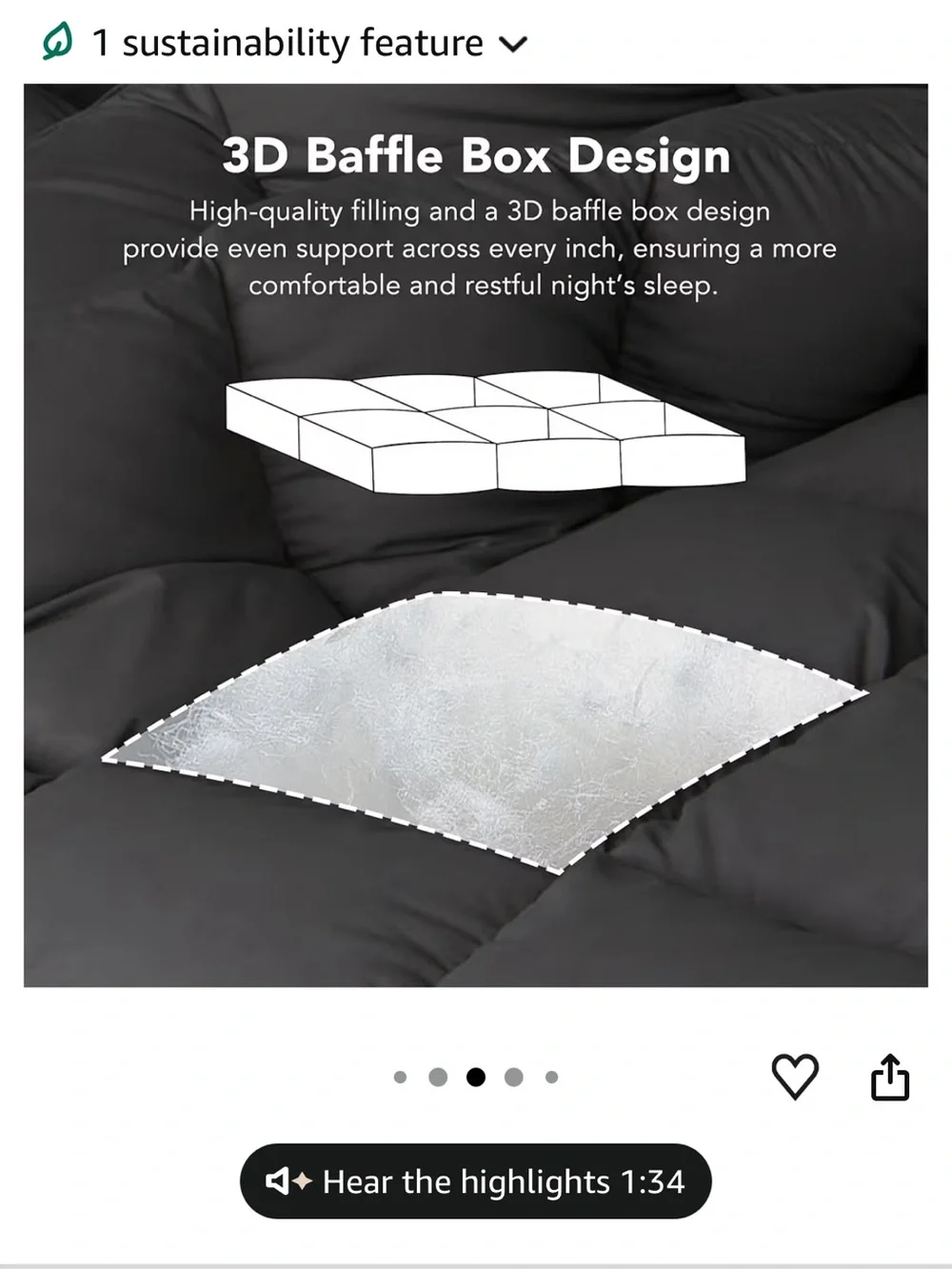 N/A incredible comforter