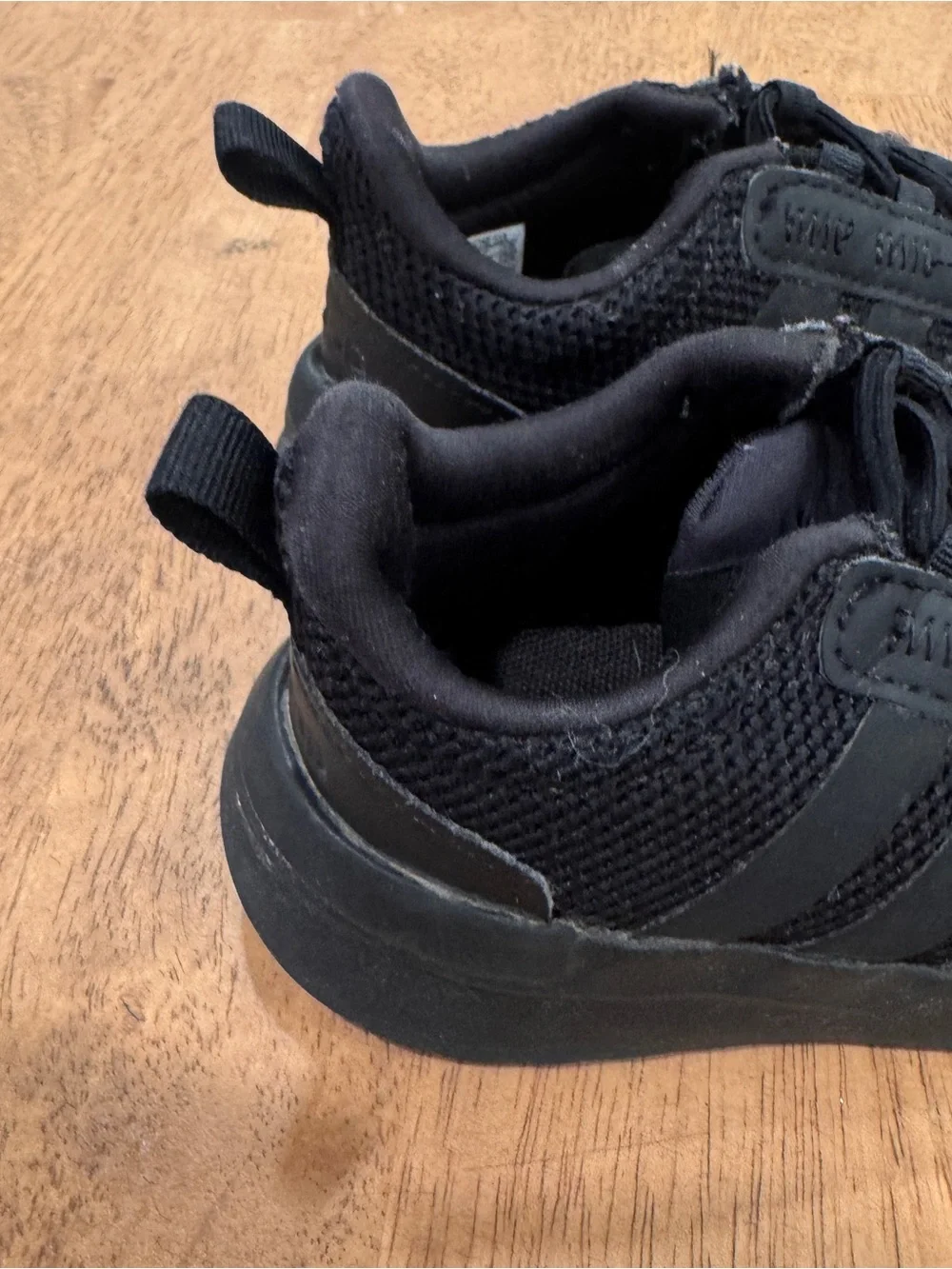 adidas has black throughout
