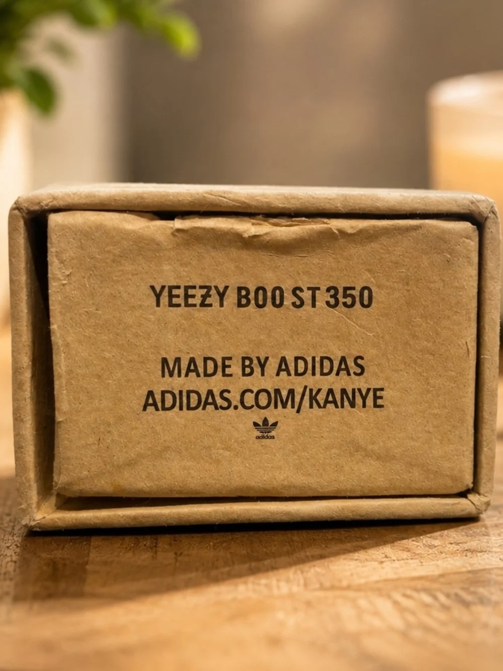 Yeezy Keychain in Black and Orange Mini Sneaker