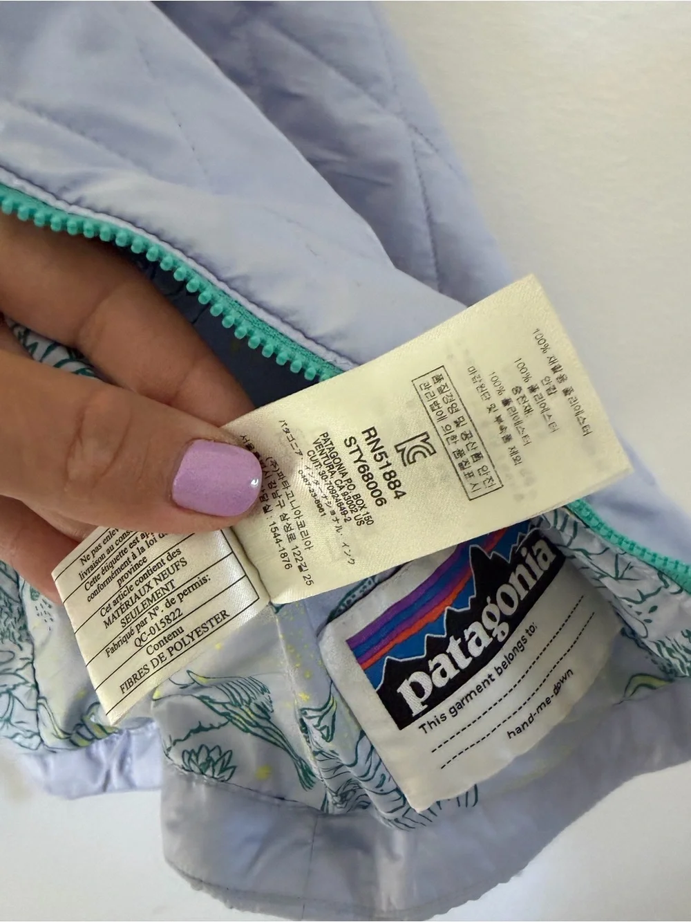 Patagonia girl nano